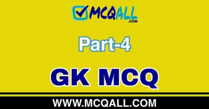 General Knowledge Part-4 GK MCQ Question and Answer